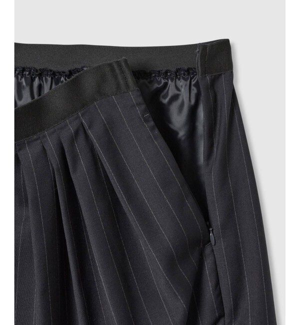 allureville「トリアセサイロタックパンツ」|スラックス|