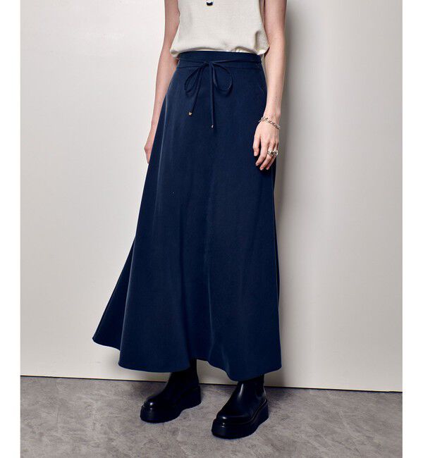 allureville「フィブリルバイヤスナロースカート」|スカート|
