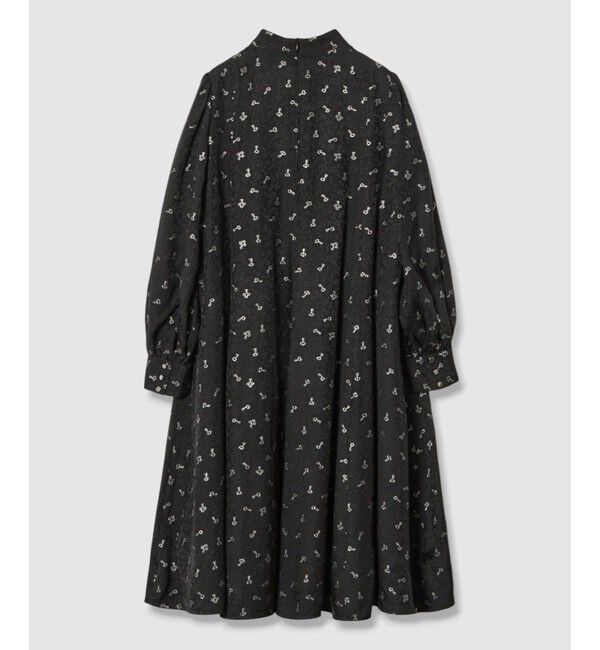 LOULOU WILLOUGHBY「【LOULOU WILLOUGHBY】KEYジャガードフレアワンピース」|ワンピース|