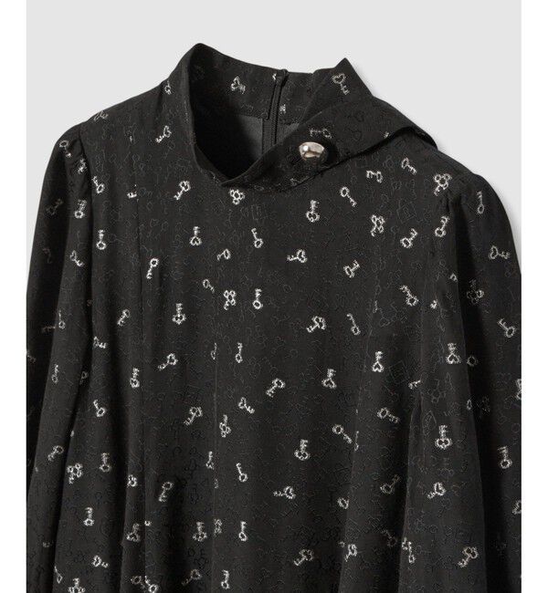 LOULOU WILLOUGHBY「【LOULOU WILLOUGHBY】KEYジャガードフレアワンピース」|ワンピース|