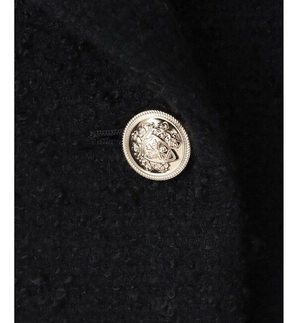 LOULOU WILLOUGHBY「【LOULOU WILLOUGHBY】ツイードダブルミドルコート」|その他|