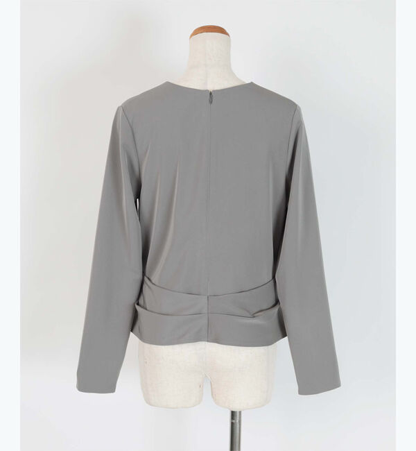 ur's「【尾﨑真衣さんコラボアイテム】2wayスリットスリーブカシュクールブラウス」|シャツ・ブラウス|