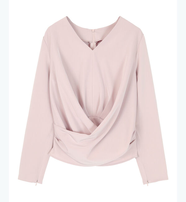 ur's「【尾﨑真衣さんコラボアイテム】2wayスリットスリーブカシュクールブラウス」|シャツ・ブラウス|