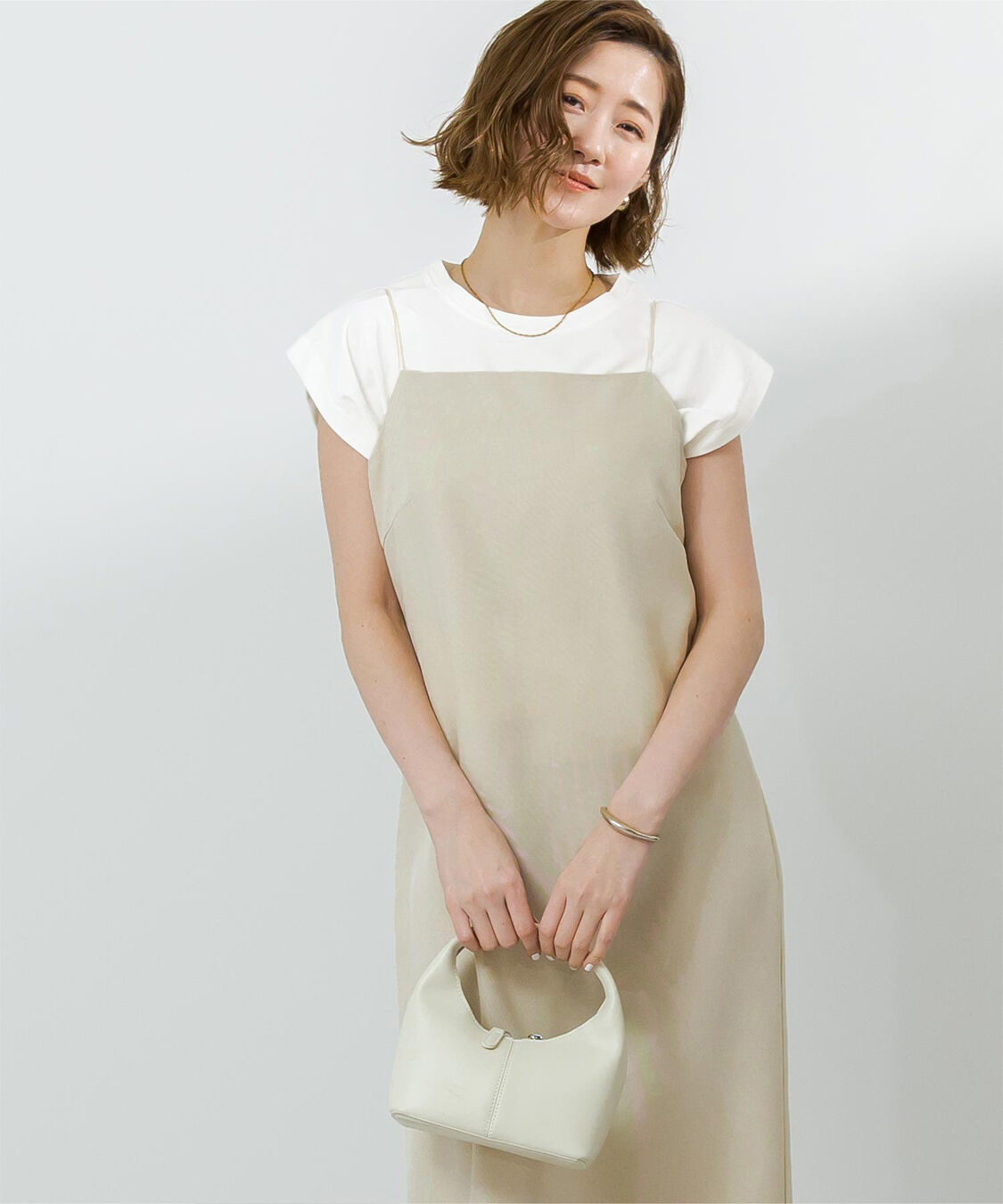 ur's「汗染み防止ワイドスリーブTシャツ」|Tシャツ・カットソー|