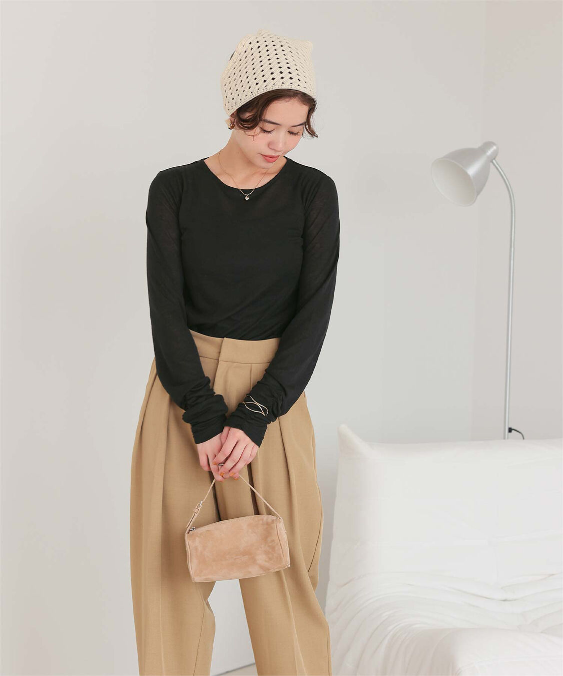 titivate「着心地抜群シアークルーネックトップス」|Tシャツ・カットソー|