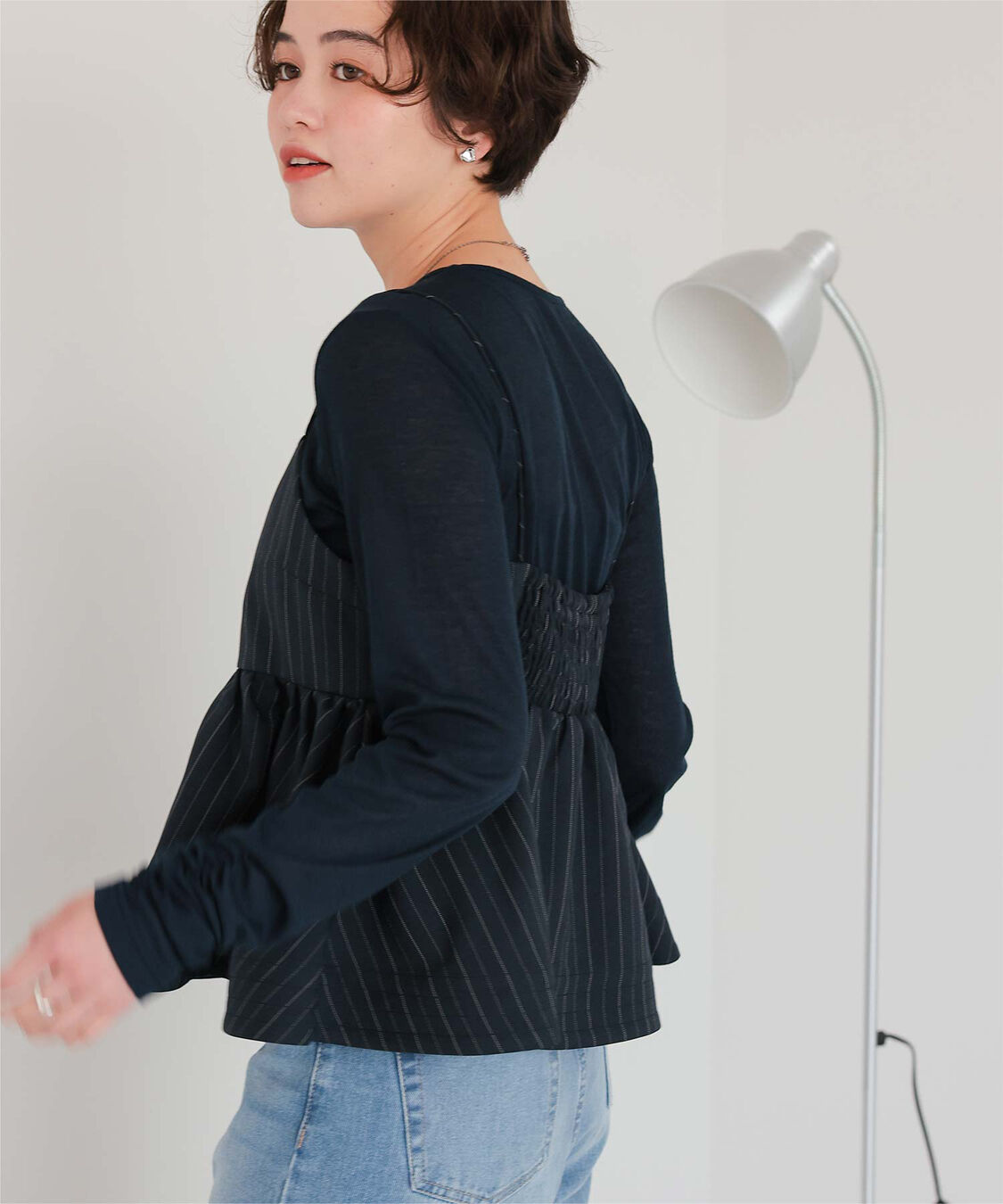 titivate「着心地抜群シアークルーネックトップス」|Tシャツ・カットソー|