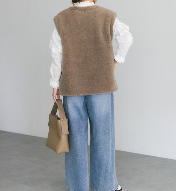  「リサイクルボアベスト」|ダウンベスト・ベスト|