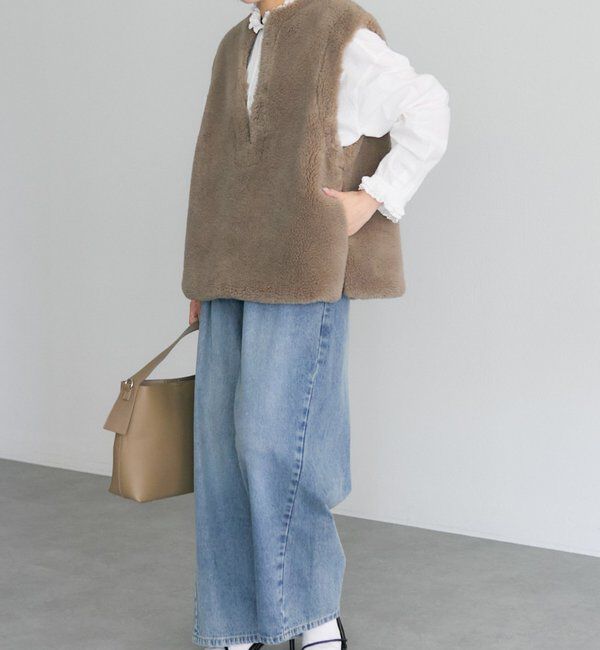  「リサイクルボアベスト」|ダウンベスト・ベスト|