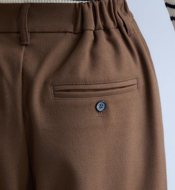  「【2サイズ/インフルエンサー企画】ツータック起毛スラックスパンツ」|その他|