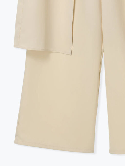 Te chichi「ラップスカートレイヤードストレートパンツ《2025Autumn catalog item》」|その他|