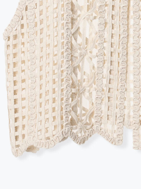 Samansa Mos2「テープベスト」|ダウンベスト・ベスト|