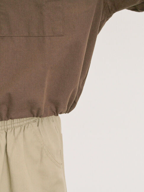 Samansa Mos2「ショート丈シャツ」|シャツ・ブラウス|