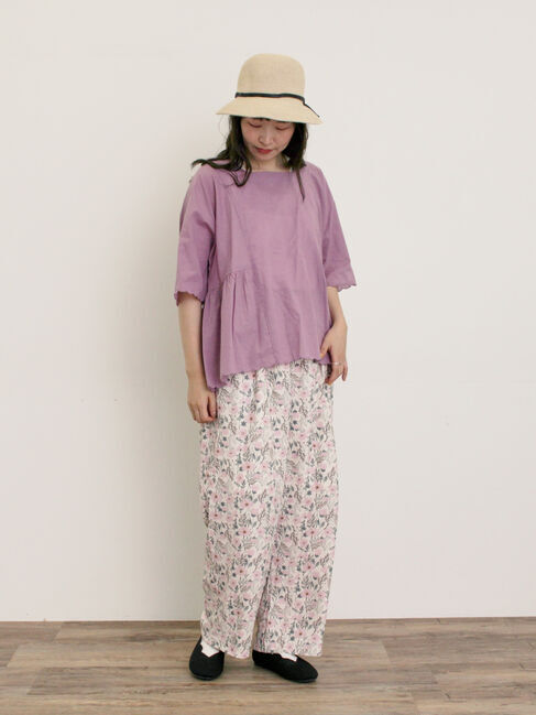 Samansa Mos2「◎花柄イージーパンツ」|その他|