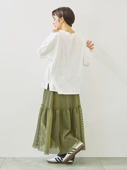 SM2「柄アソートフロッキープリントロングTシャツ」|Tシャツ・カットソー|