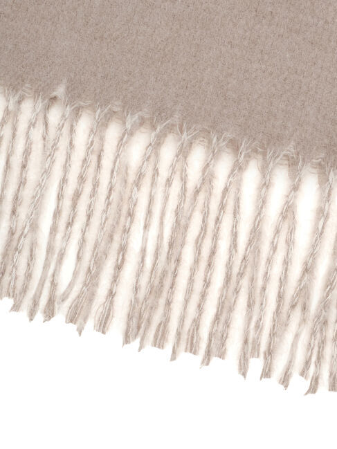 Samansa Mos2「【帯電防止/ウォッシャブル】リバーシブル無地ストール」|その他|