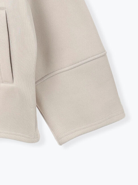 Samansa Mos2 blue「【マシンウォッシャブル】マルチスタイルボンディングブルゾン」|ブルゾン・スタジャン|