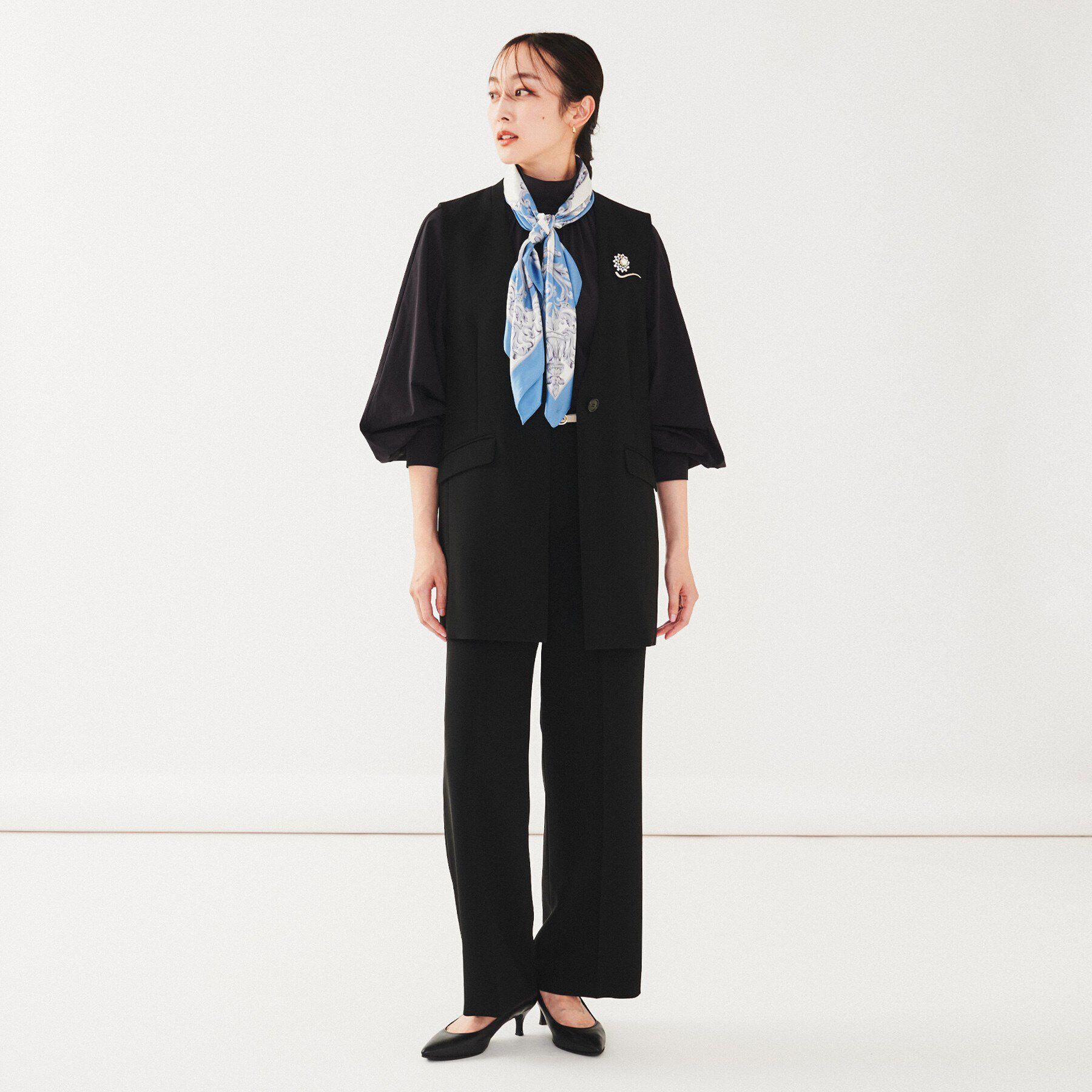 UNTITLED「【セットアップ可能】カラーレスジレ」|ベスト・ジレ|