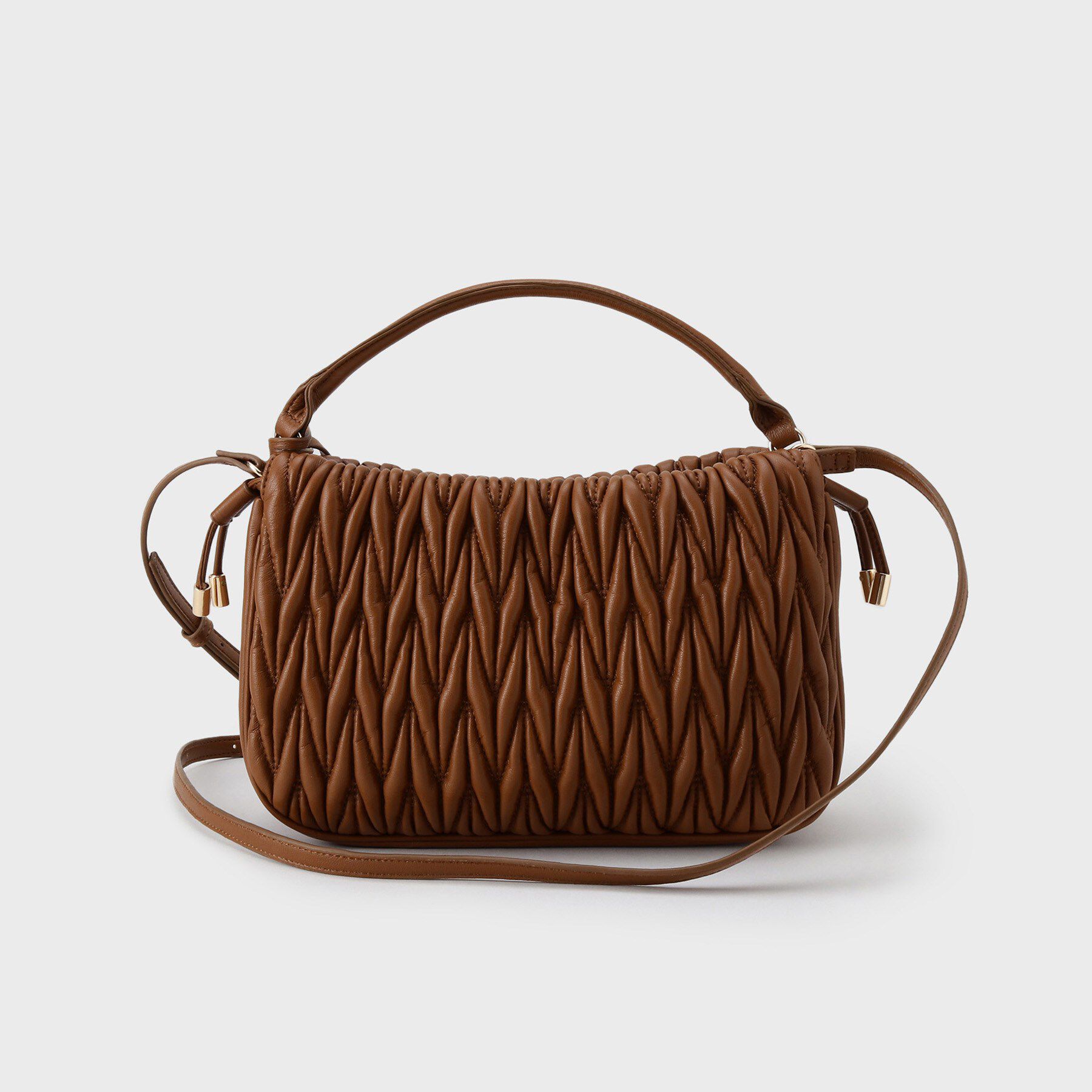 UNTITLED「【セレモニーにも！】ソフトギャザーショルダー」|ショルダー・メッセンジャー|