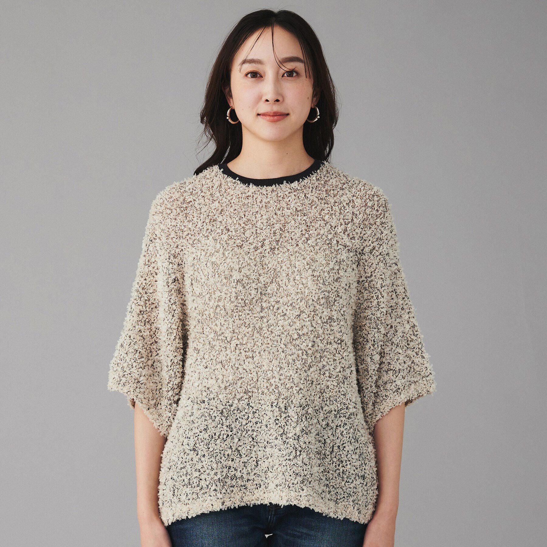 UNTITLED「【YENN】ファンシーヤーンプルオーバー」|ニット・セーター|