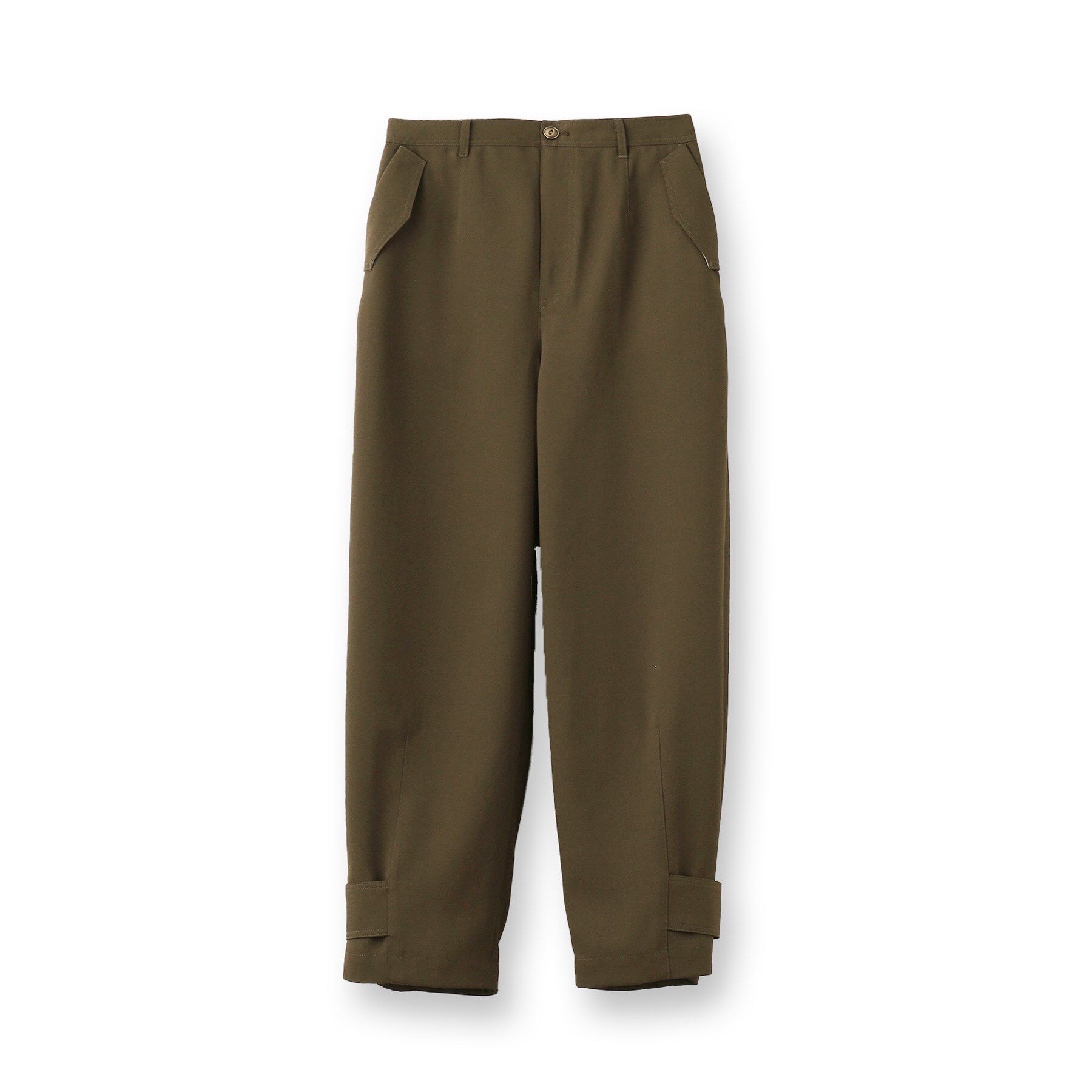 UNTITLED「【トレンド/手洗い可】ミリタリーライク カーブパンツ」|その他|