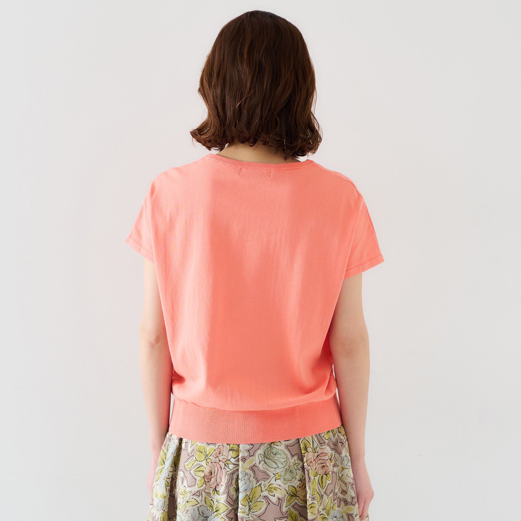 UNTITLED「【11色展開/コットン100/アンサンブル可能】 プルオーバーニット」|ニット・セーター|