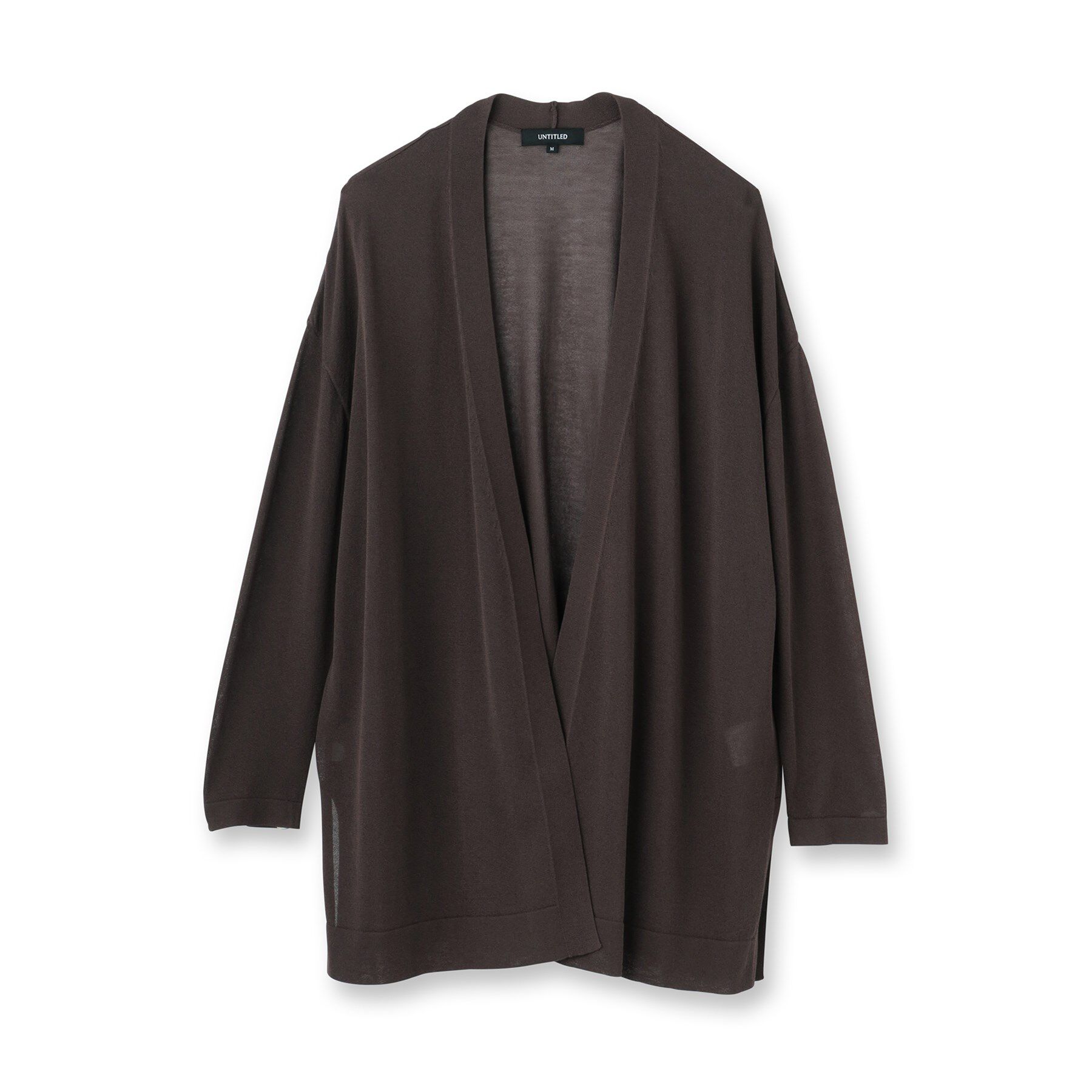UNTITLED「【ゆったり/ロング】シアーカーディガン」|カーディガン|