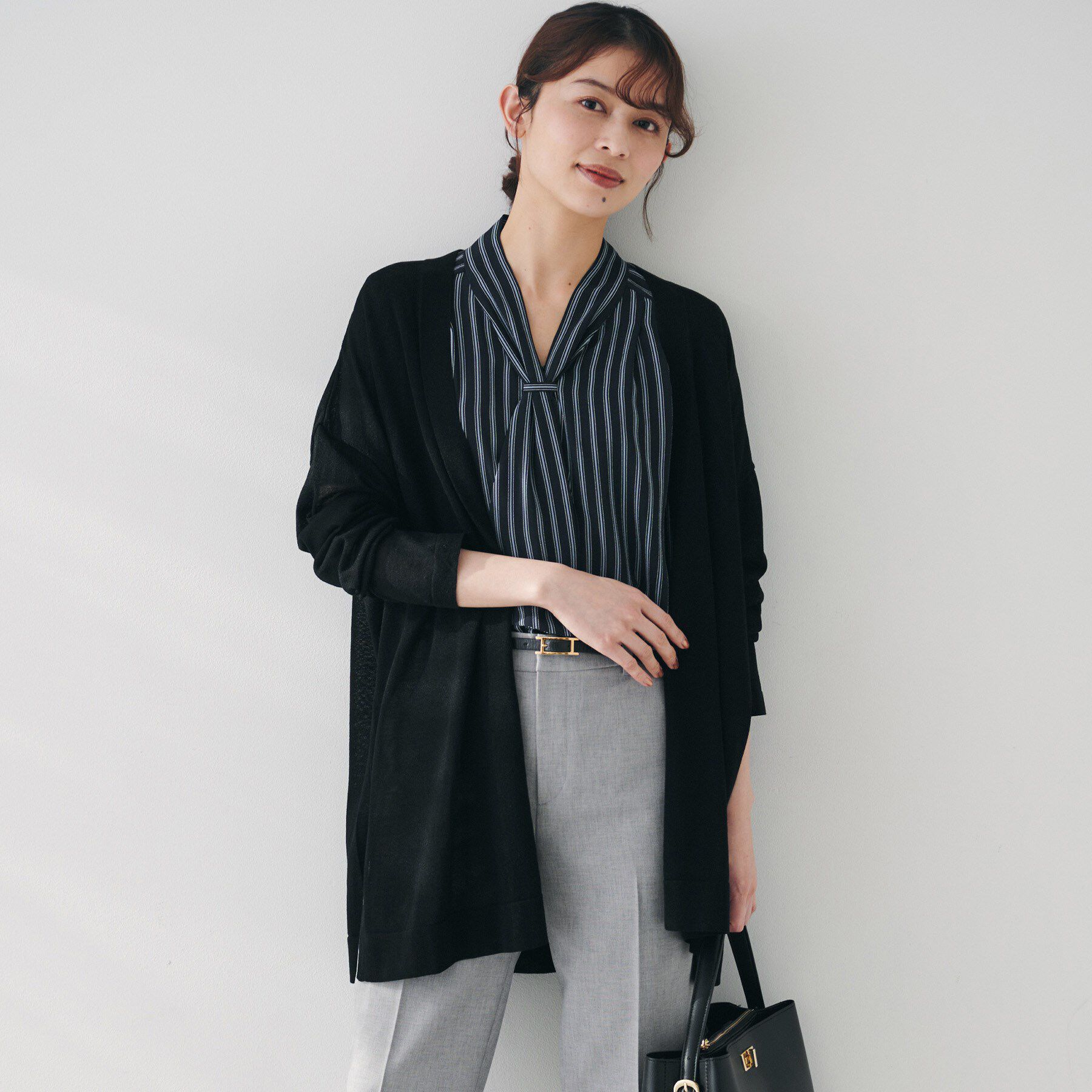 UNTITLED「【ゆったり/ロング】シアーカーディガン」|カーディガン|