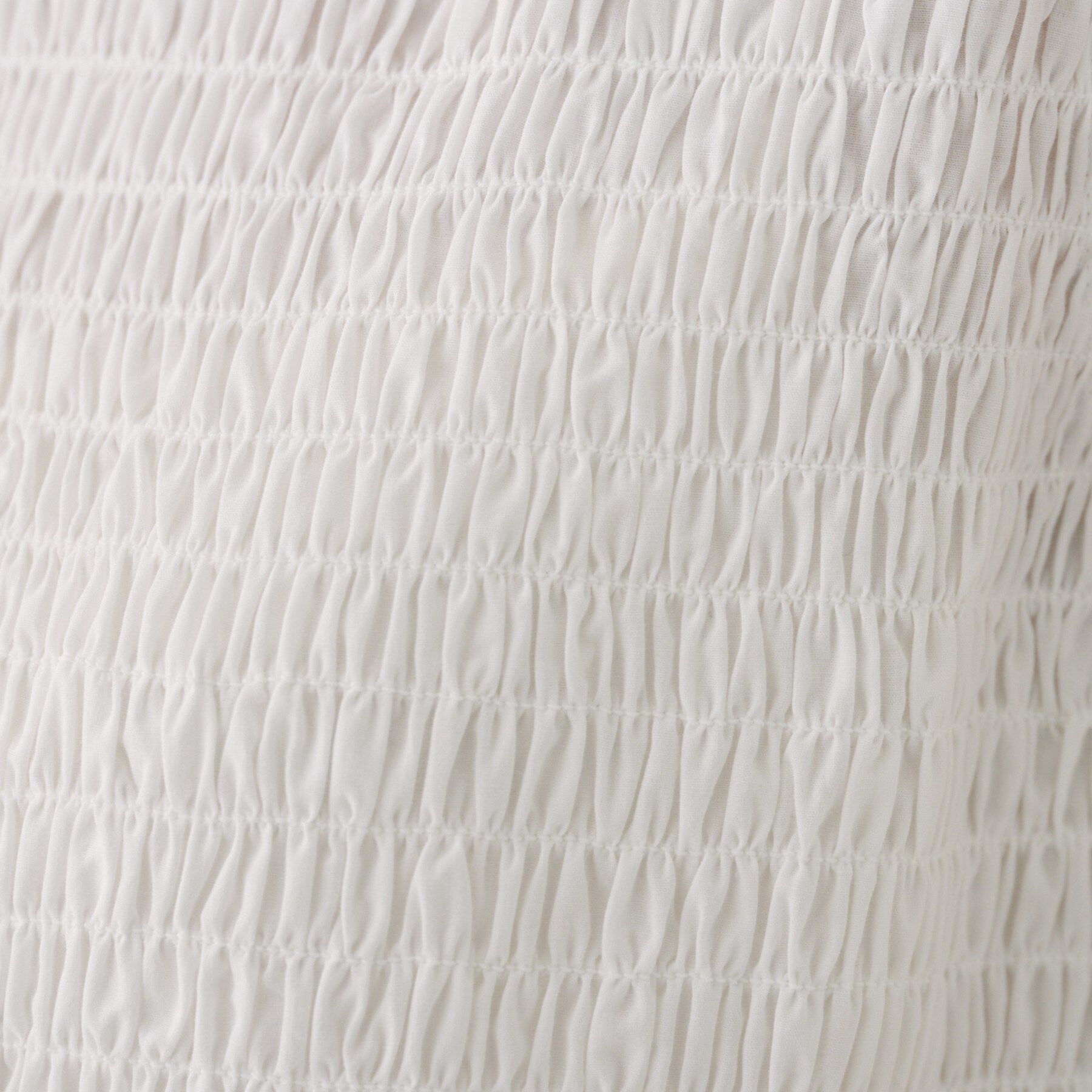 UNTITLED「【コットン100/夏ワンピ/ナロー】シャーリングワンピース」|ワンピース|