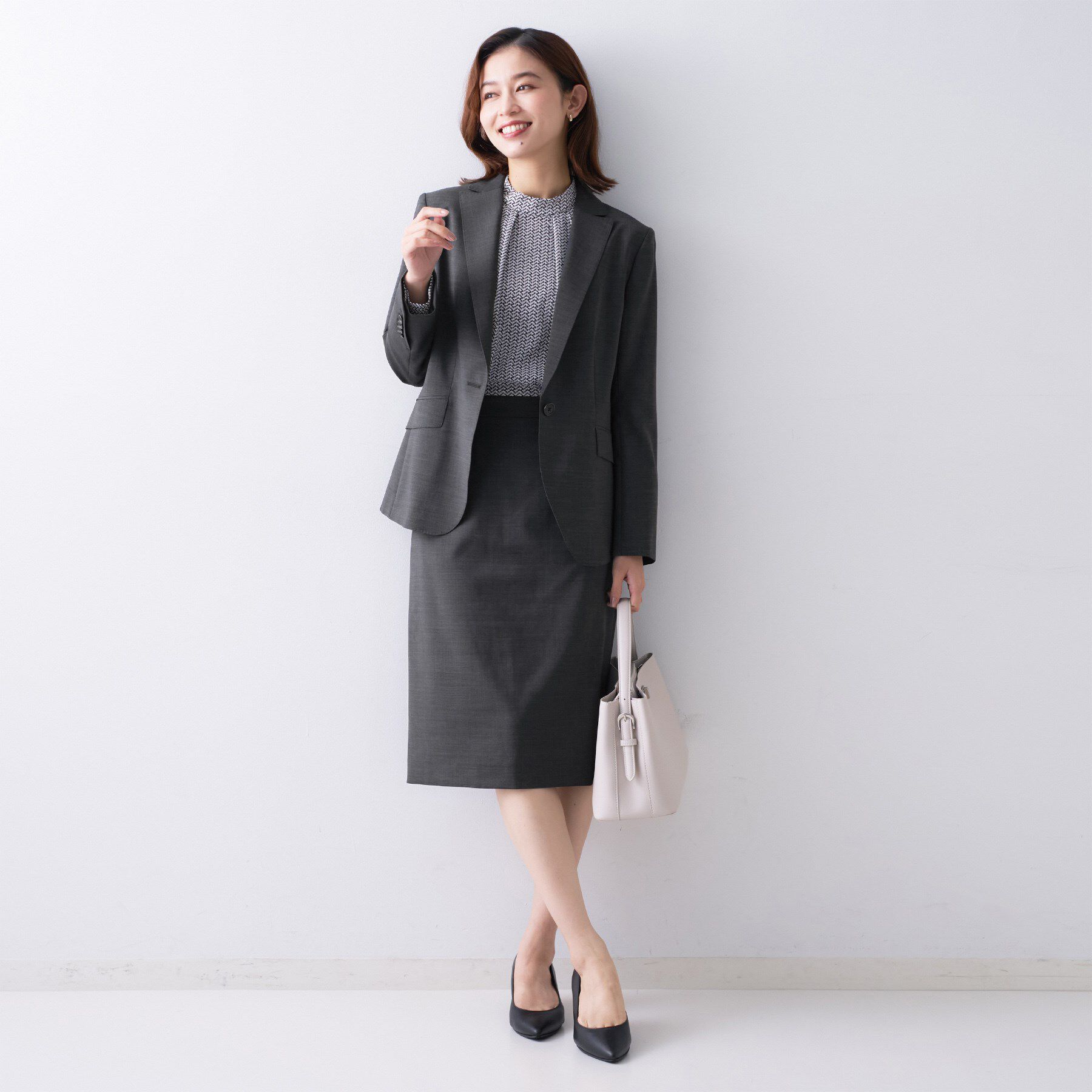 UNTITLED「【仕事着/スーツ】プレミアムテーラードジャケット」|テーラードジャケット|