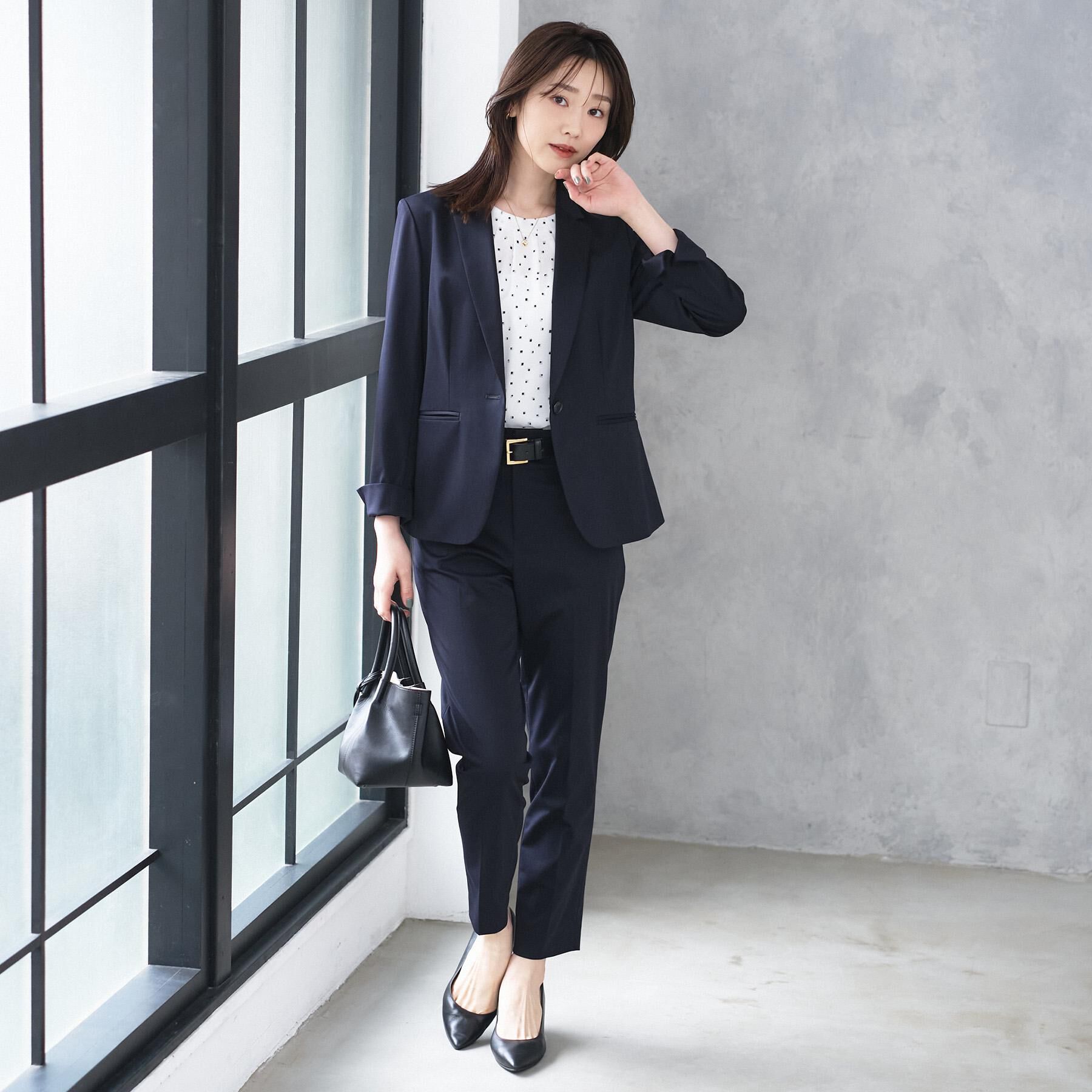 UNTITLED「【UV/接触冷感/スーツ】ジャージテーラードジャケット」|テーラードジャケット|