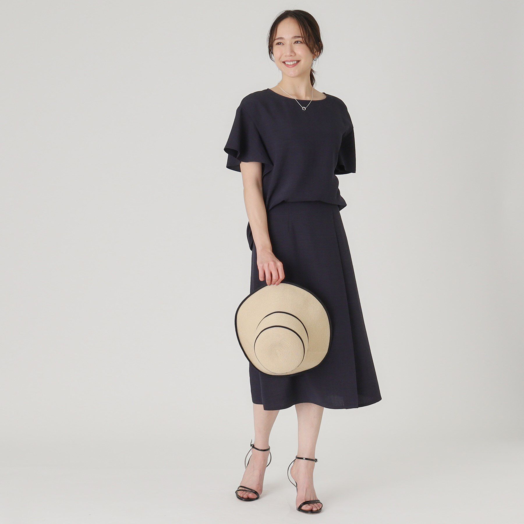 COUP DE CHANCE「【洗える】フレアー袖ブラウス」|シャツ・ブラウス|