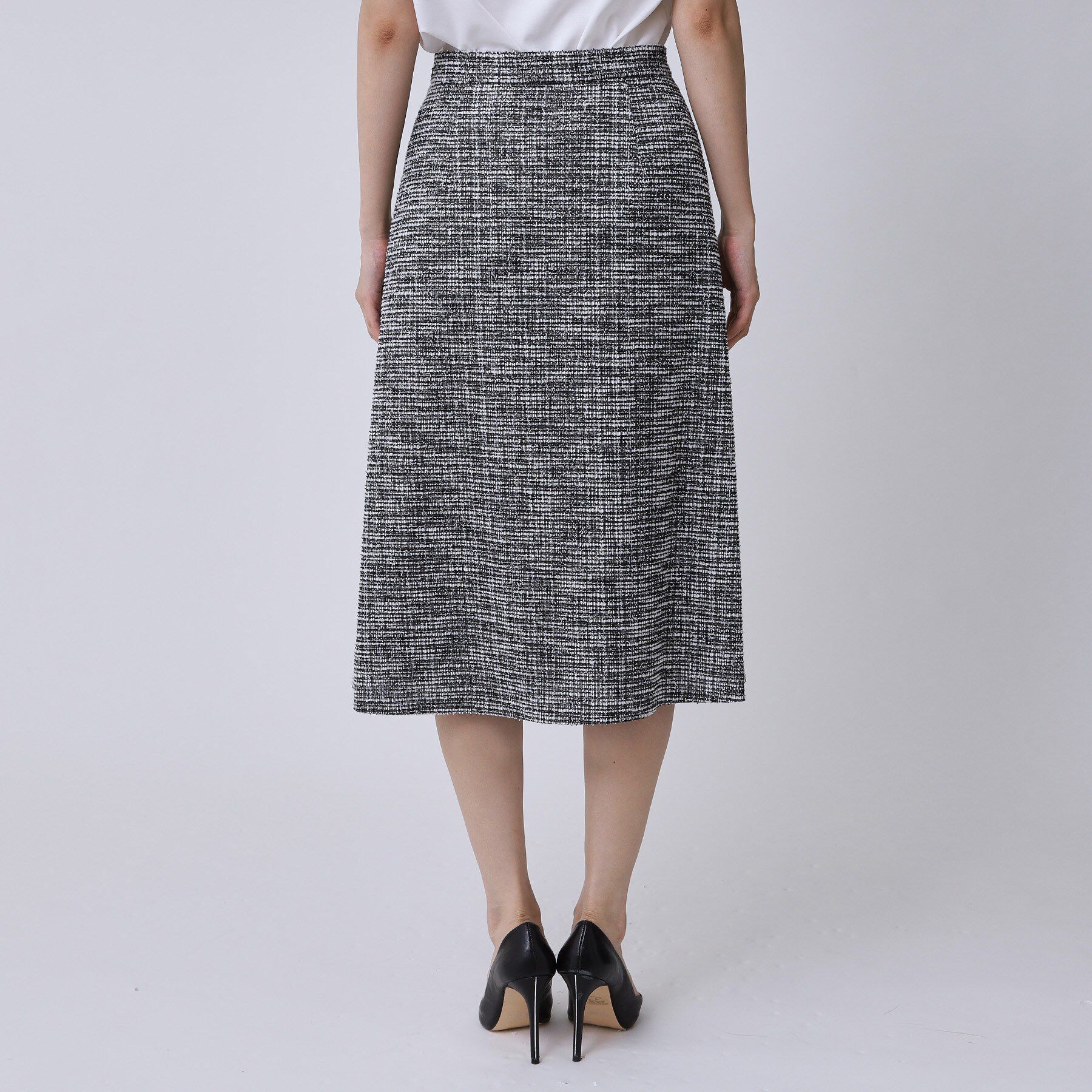 COUP DE CHANCE「【手洗い可／日本製】タック入りフレアースカート」|スカート|