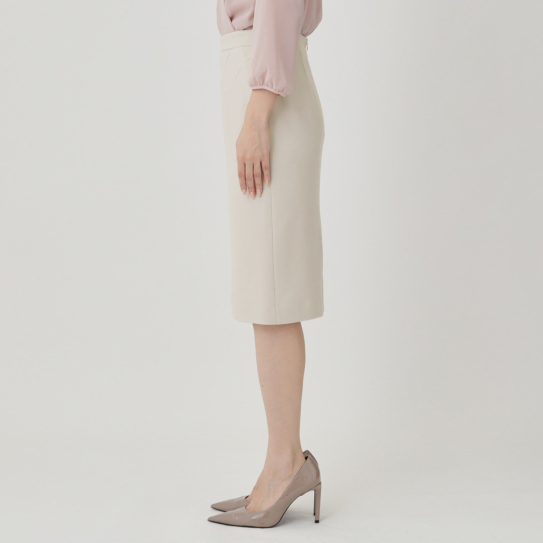 COUP DE CHANCE「【日本製／セットアップ可】ジャージ素材タイトシルエットスカート」|スカート|