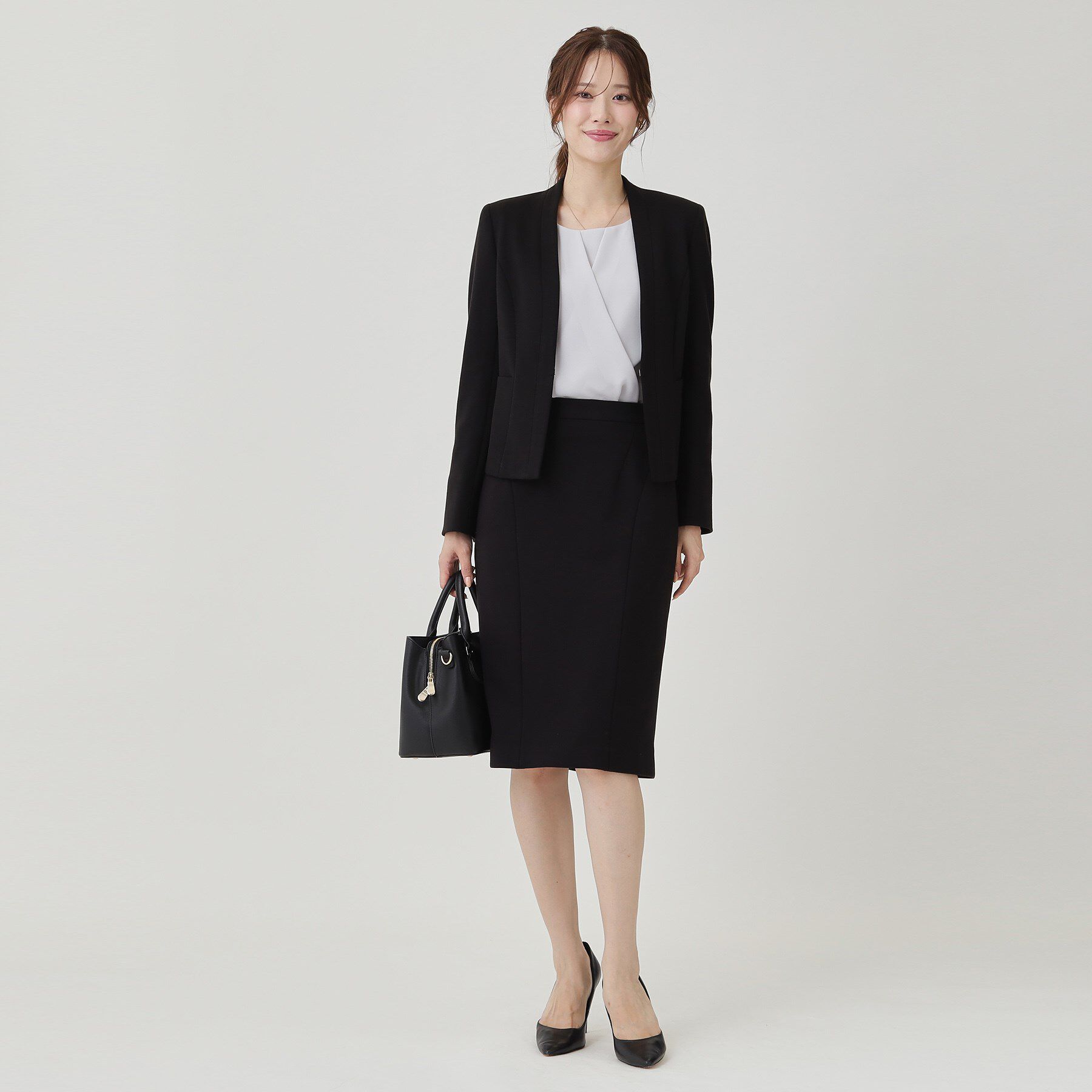 COUP DE CHANCE「【日本製／セットアップ可】ジャージ素材タイトシルエットスカート」|スカート|