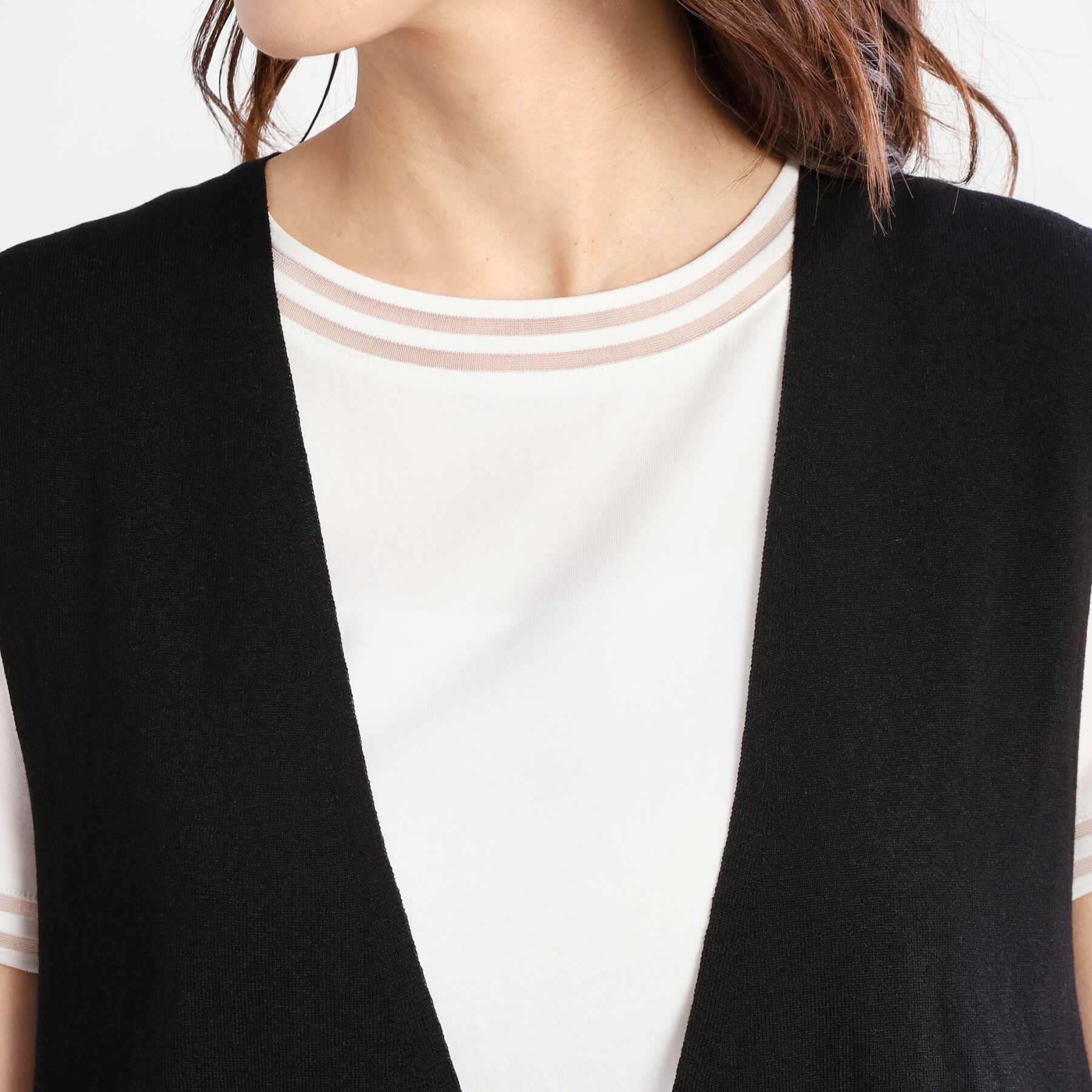 Reflect「ドライタッチニットベスト」|ベスト・ジレ|