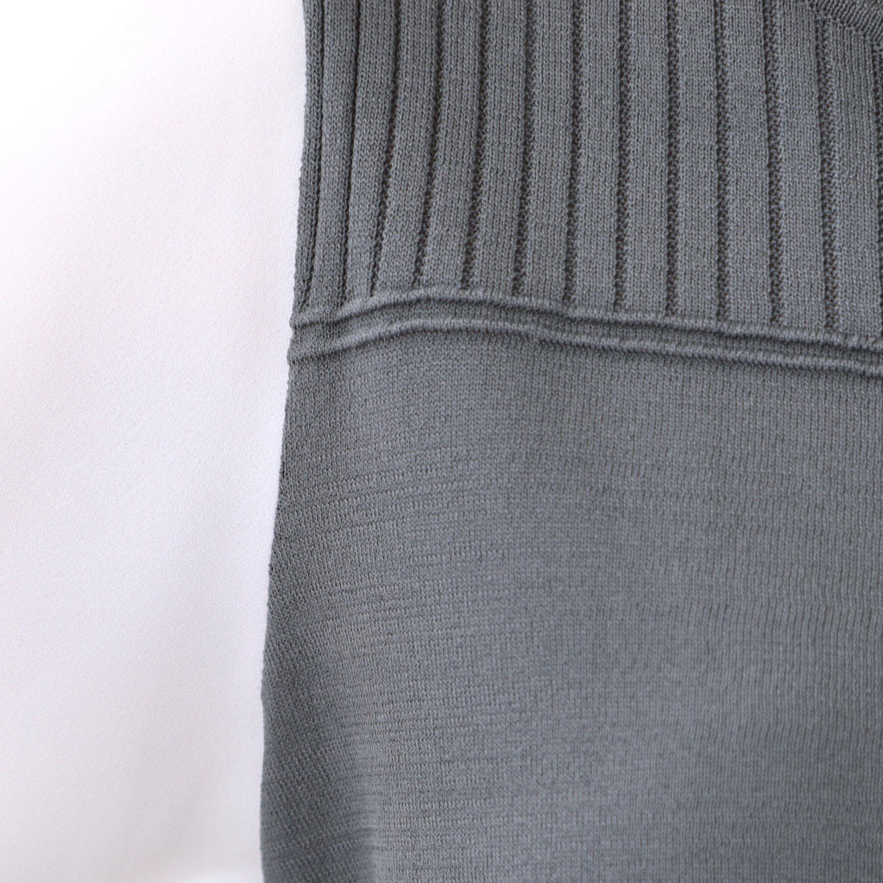 Reflect「【WEB先行カラーあり／手洗い可】ジョーゼットスリーブ&times;ニット」|Tシャツ・カットソー|