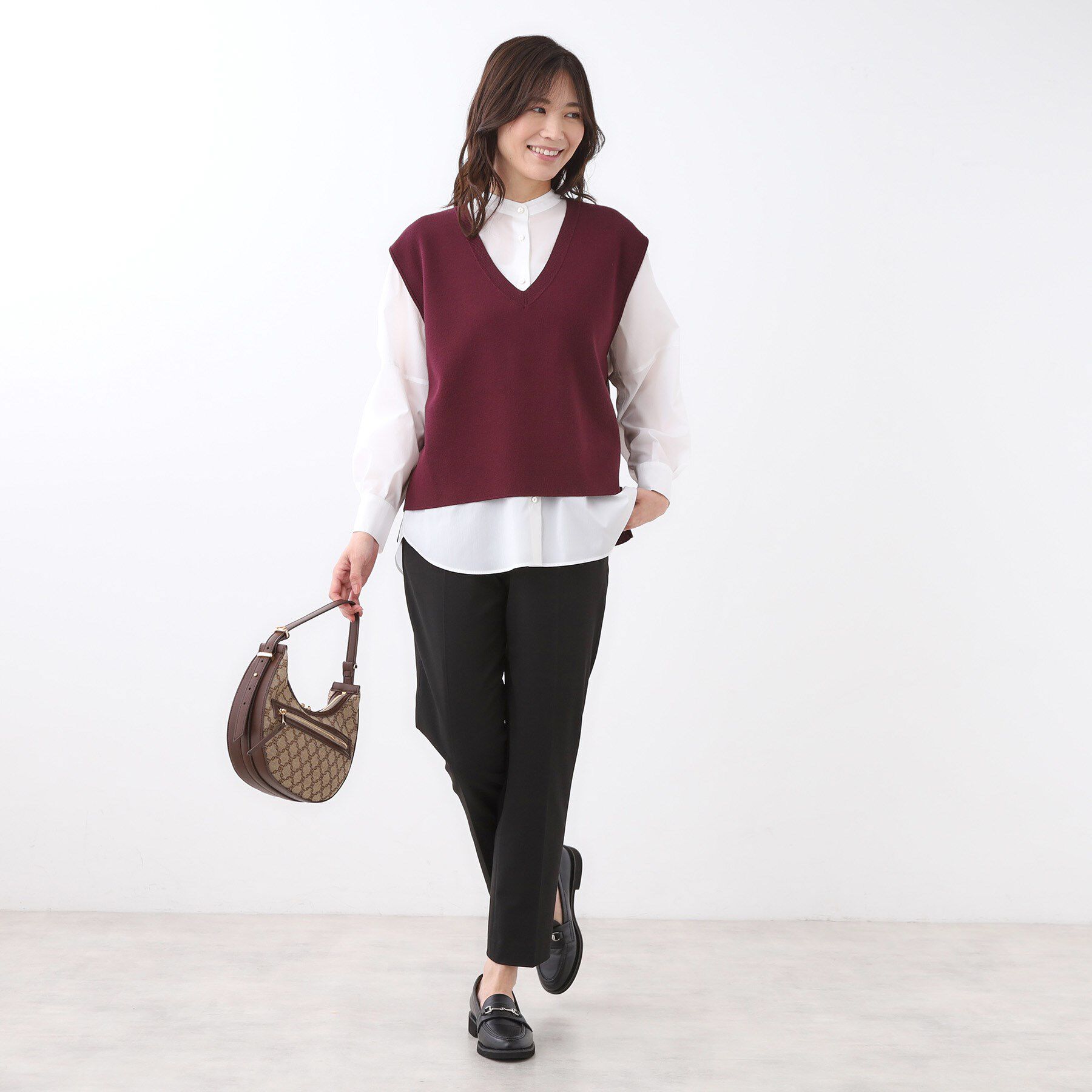 Reflect「【高身長さんに嬉しい長め丈追加！／私のパンツ／すっきり見え◎】テーパードパンツ」|その他|