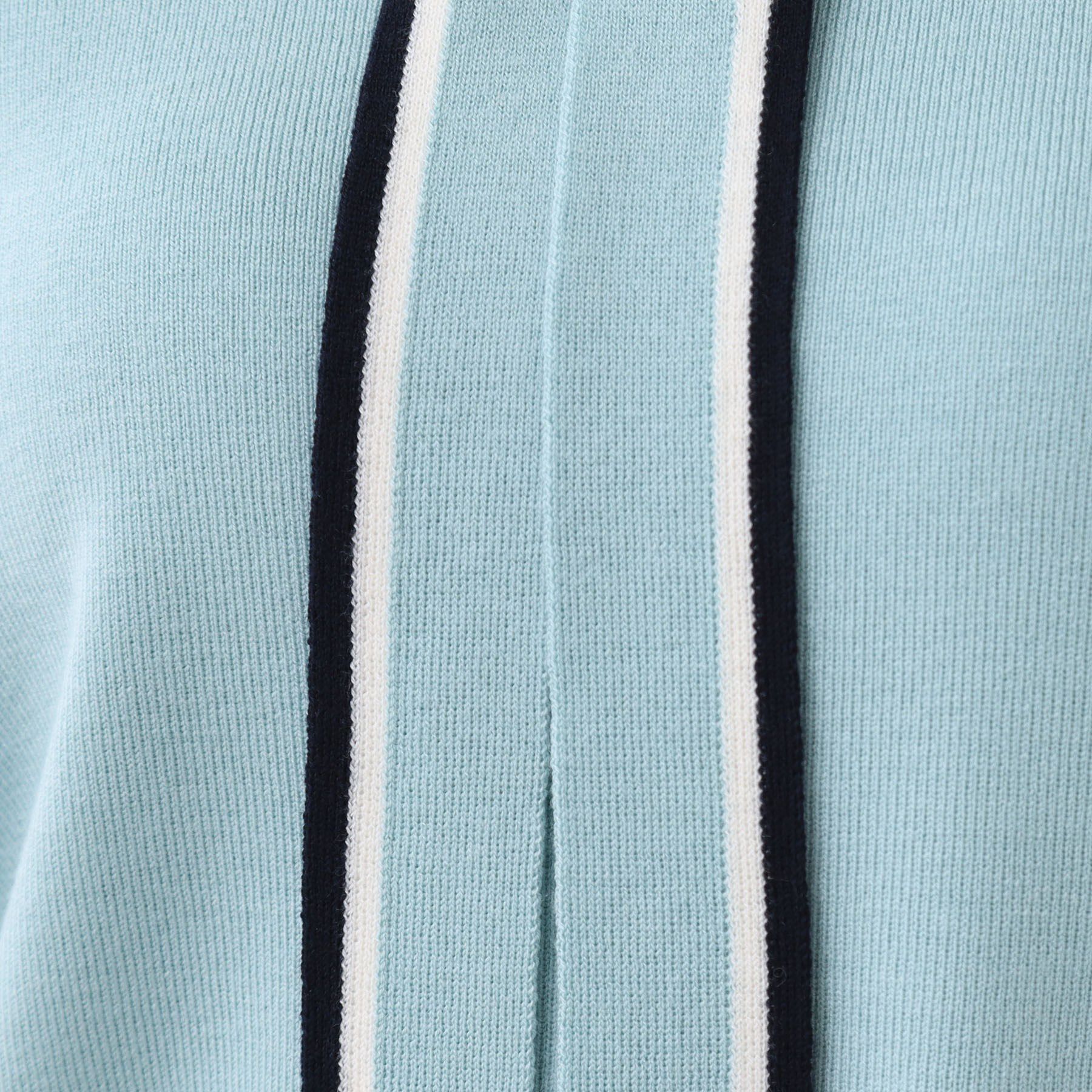 Reflect「【秋映え／なめらかな着心地】バイカラーボウタイ付きニット」|ニット・セーター|