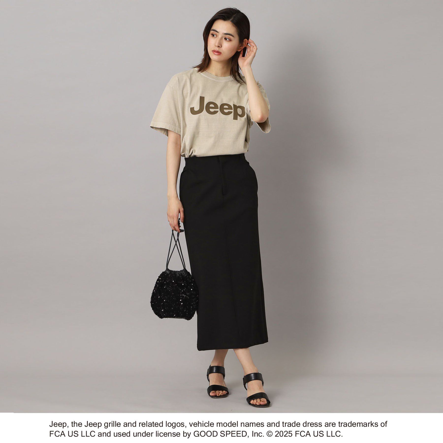 DRESSTERIOR「GOOD ROCK SPEED（グッドロックスピード）JEEP（R） ロゴ Tシャツ」|Tシャツ・カットソー|