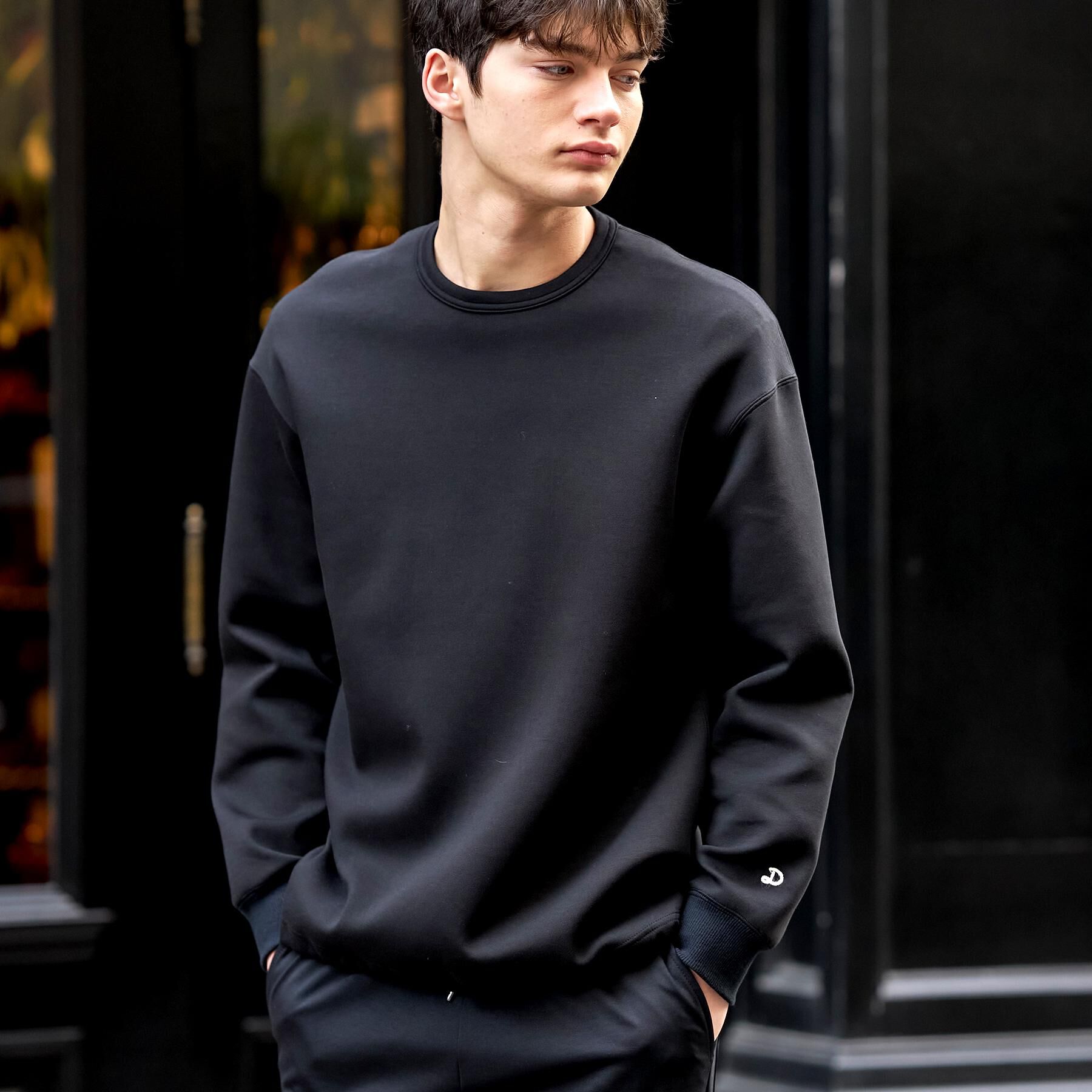 DRESSTERIOR「ストレッチ ダンボールプルオーバー」|Tシャツ・カットソー|