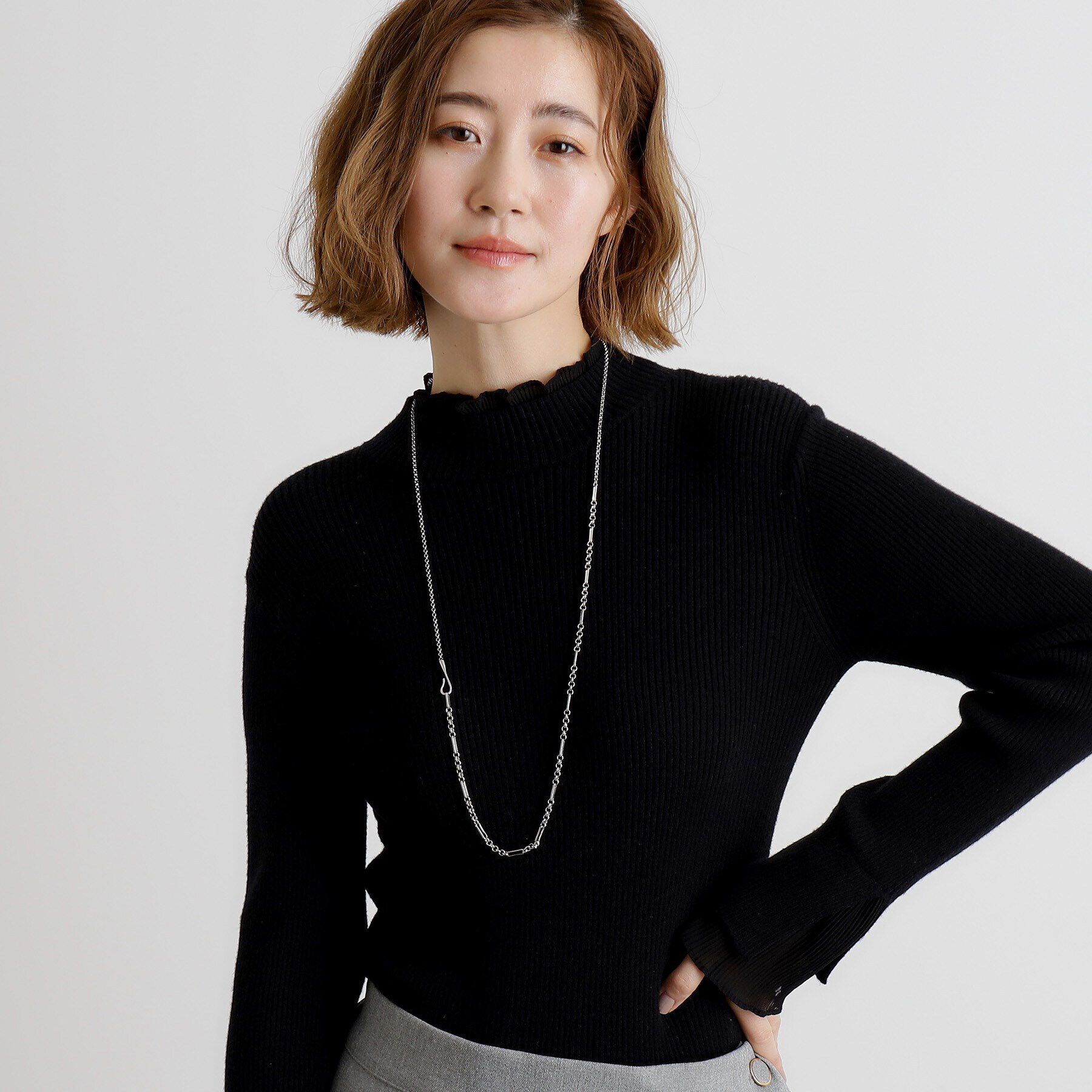 grove「デザインチェーンネックレス【3WAY】」|ネックレス|