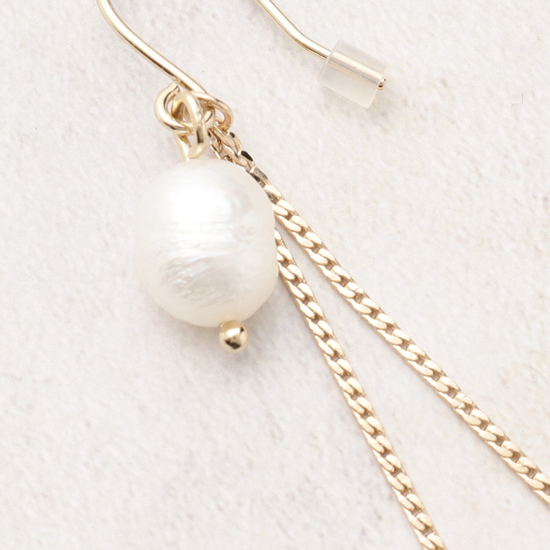 grove「淡水パールフックピアス」|ピアス|