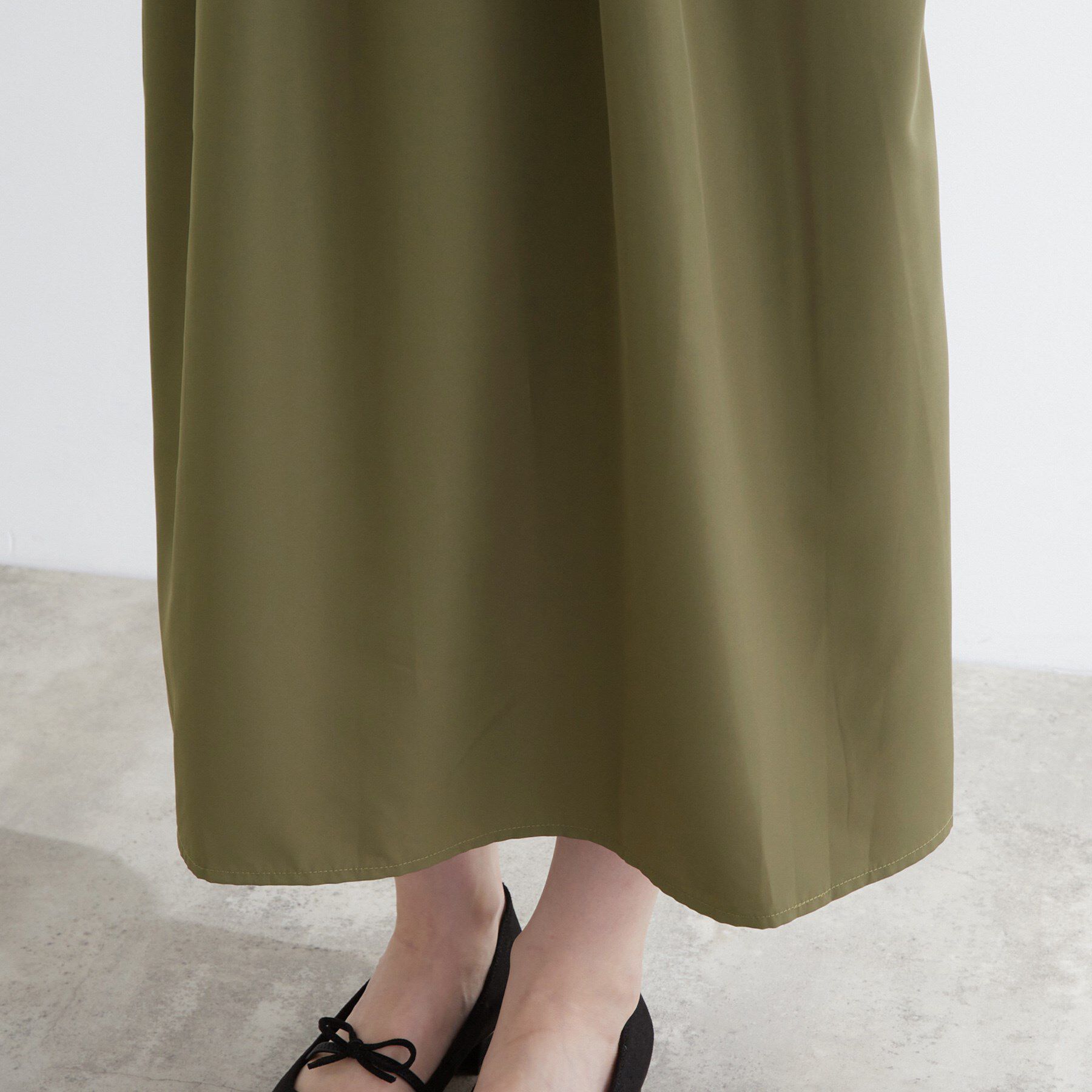 grove「【洗える/二の腕カバー】一枚で映える！ビスチェドッキングワンピース」|ワンピース|