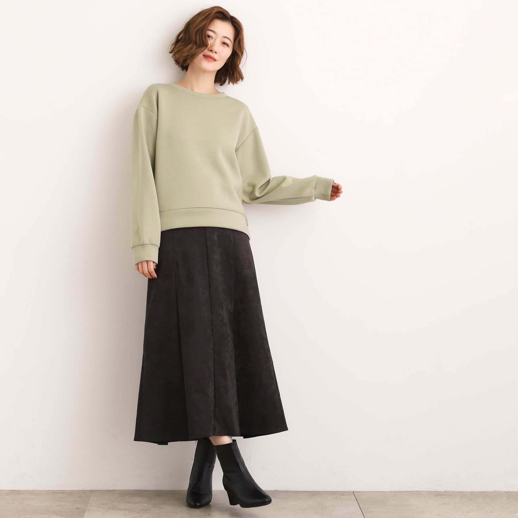 grove「ダンボールコクーンシルエットプルオーバー」|パーカー|