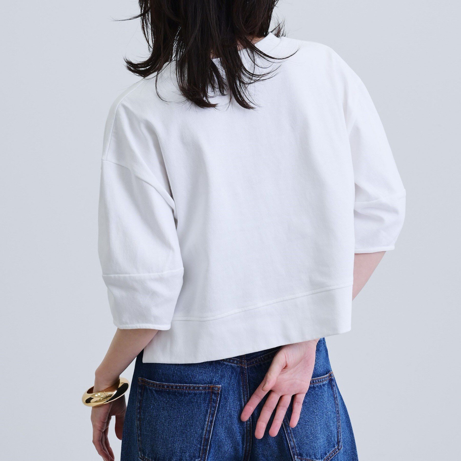 GALLEST「【再入荷】フォルムスリーブカットソー」|Tシャツ・カットソー|