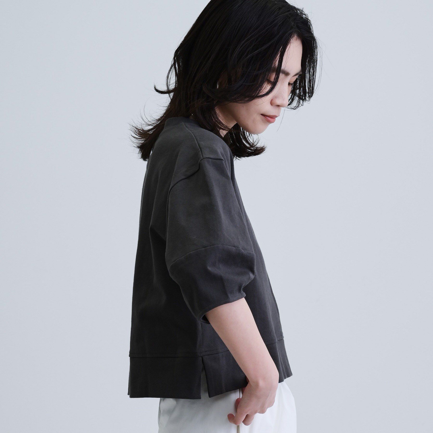 GALLEST「【再入荷】フォルムスリーブカットソー」|Tシャツ・カットソー|