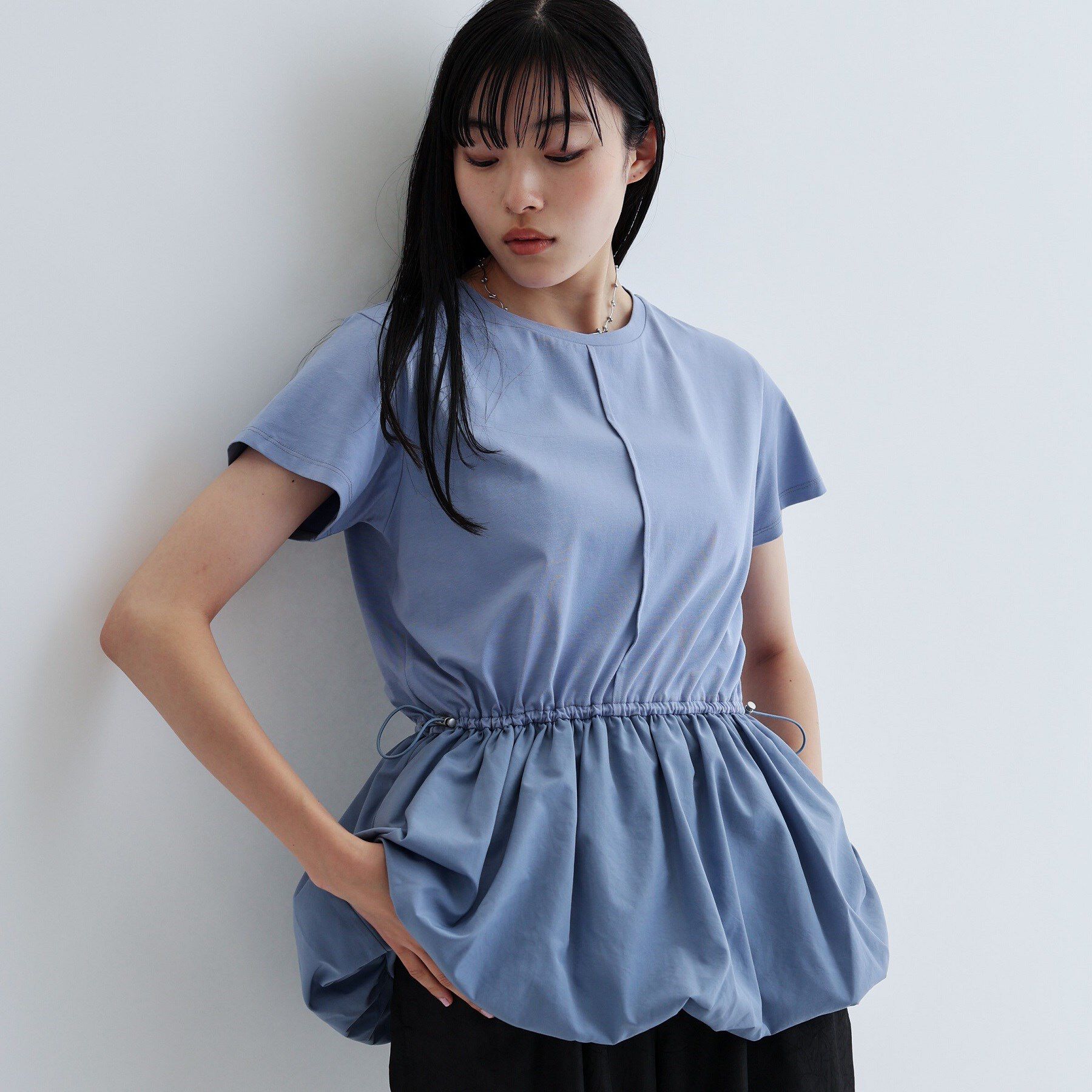 GALLEST「スピンドルペプラムカットソー」|Tシャツ・カットソー|