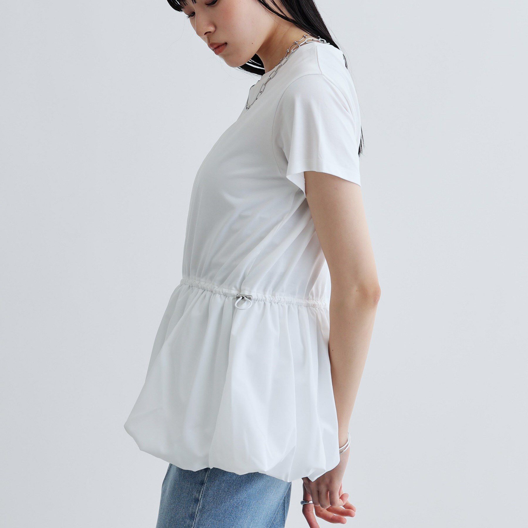 GALLEST「スピンドルペプラムカットソー」|Tシャツ・カットソー|