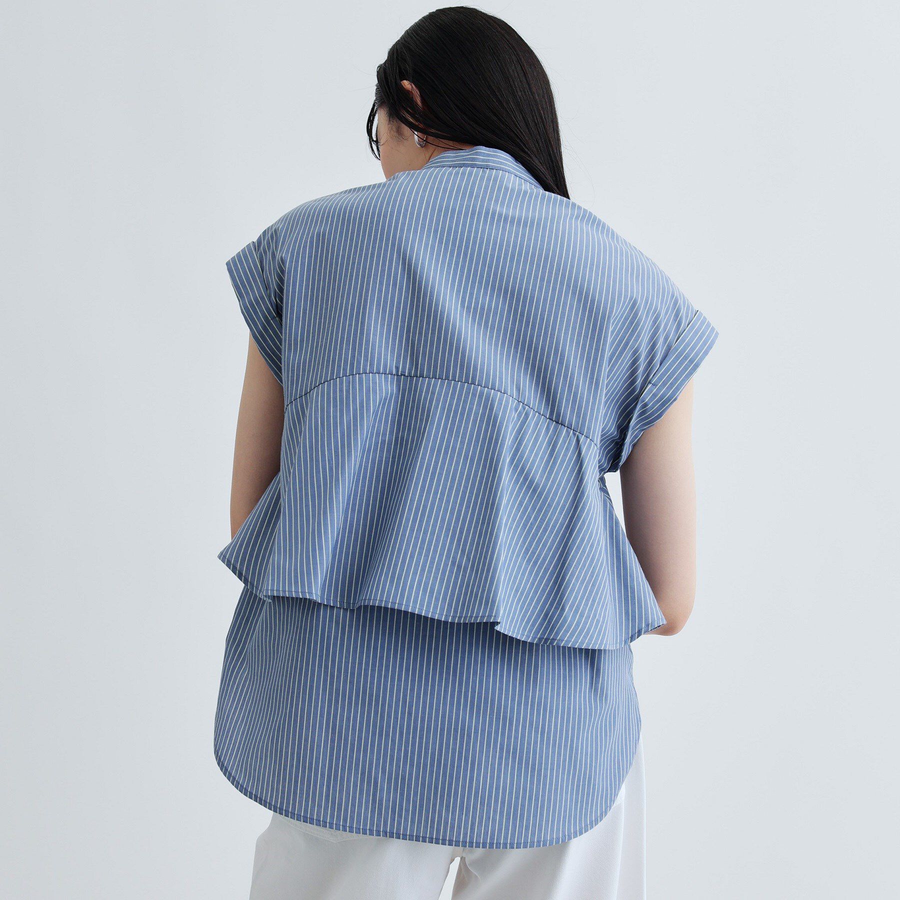 GALLEST「2WAYペプラムシャツ」|シャツ・ブラウス|