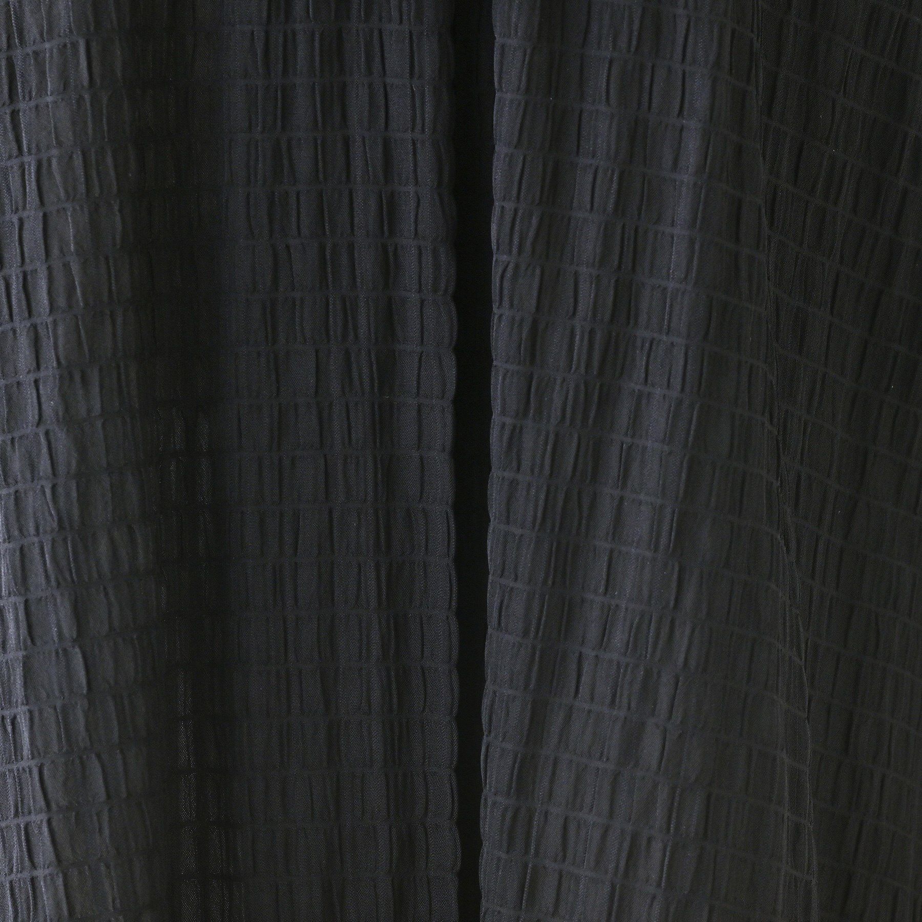 INDIVI「【洗える／シャーリング素材】ボリューム袖エアリーブラウス」|シャツ・ブラウス|